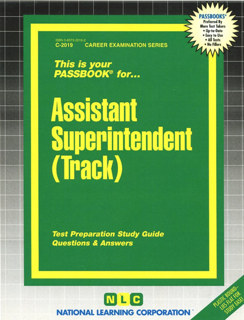 Assistant Superintendent (Track) - 9780837320199 by National Learning Corporation, 9780837320199