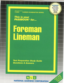 Foreman Lineman - 9780837320243 by National Learning Corporation, 9780837320243