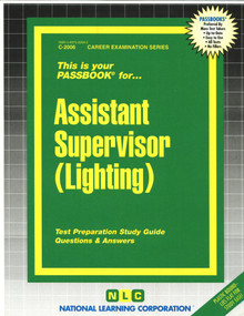 Assistant Supervisor (Lighting) - 9780837320069 by National Learning Corporation, 9780837320069
