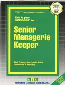 Senior Menagerie Keeper - 9780837319711 by National Learning Corporation, 9780837319711
