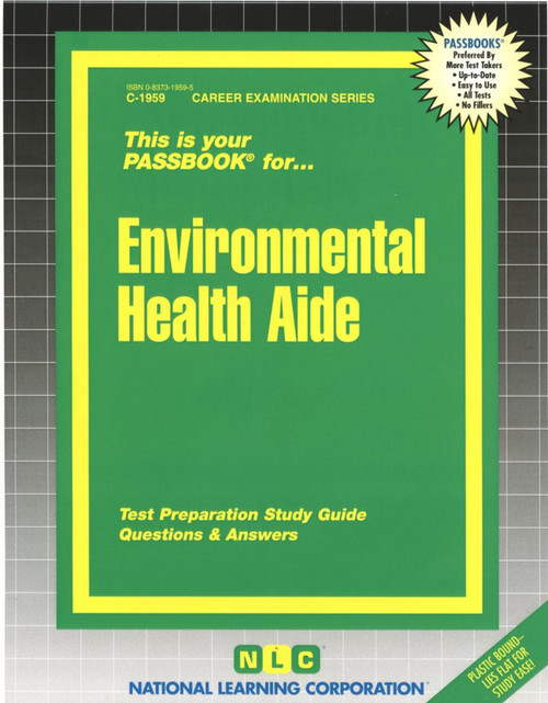 Environmental Health Aide - 9780837319599 by National Learning Corporation, 9780837319599