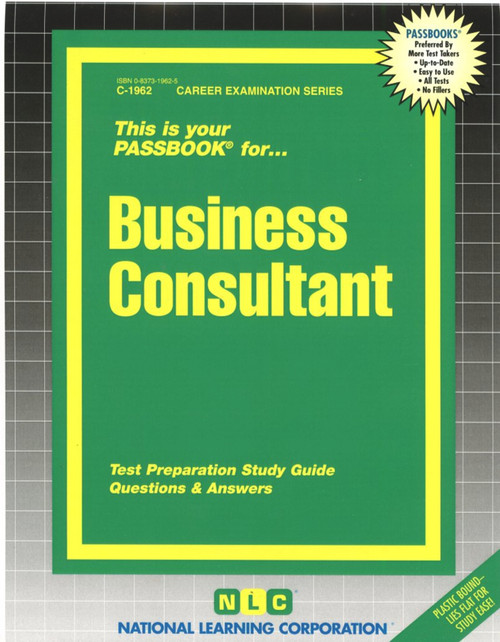 Business Consultant - 9780837319629 by National Learning Corporation, 9780837319629
