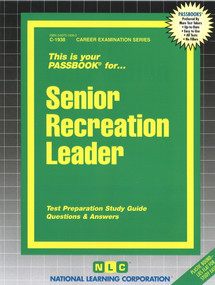Senior Recreation Leader - 9780837319384 by National Learning Corporation, 9780837319384
