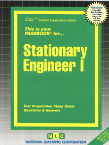 Stationary Engineer I - 9780837319032 by National Learning Corporation, 9780837319032