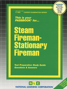 Steam Fireman-Stationary Fireman - 9780837319025 by National Learning Corporation, 9780837319025