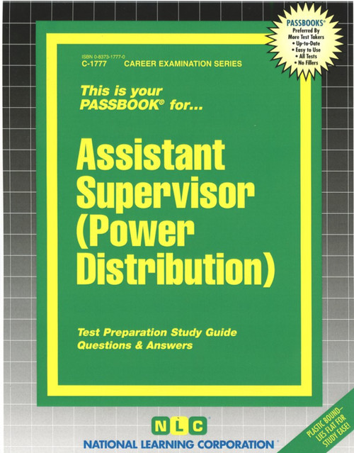 Assistant Supervisor (Power Distribution) - 9780837317779 by National Learning Corporation, 9780837317779