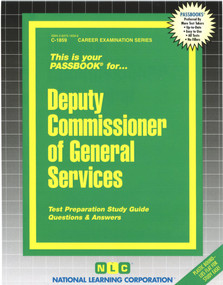 Deputy Commissioner of General Services - 9780837318592 by National Learning Corporation, 9780837318592
