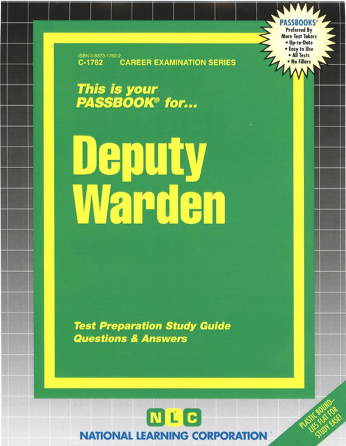 Deputy Warden - 9780837317625 by National Learning Corporation, 9780837317625