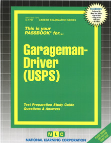 Garageman-Driver (U.S.P.S.) - 9780837317571 by National Learning Corporation, 9780837317571