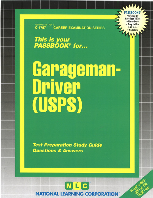 Garageman-Driver (U.S.P.S.) - 9780837317571 by National Learning Corporation, 9780837317571
