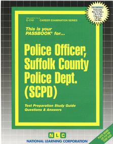 Police Officer, Suffolk County Police Dept. (SCPD) - 9780837317410 by National Learning Corporation, 9780837317410
