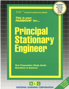 Principal Stationary Engineer - 9780837317199 by National Learning Corporation, 9780837317199
