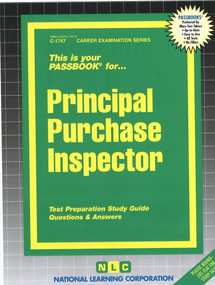 Principal Purchase Inspector - 9780837317472 by National Learning Corporation, 9780837317472