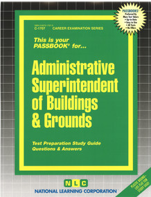 Administrative Superintendent of Buildings & Grounds - 9780837317076 by National Learning Corporation, 9780837317076
