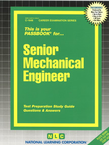 Senior Mechanical Engineer - 9780837316482 by National Learning Corporation, 9780837316482