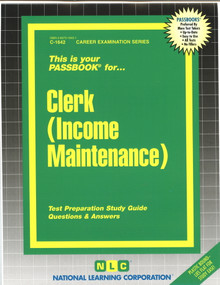 Clerk (Income Maintenance) - 9780837316420 by National Learning Corporation, 9780837316420
