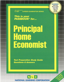 Principal Home Economist - 9780837316277 by National Learning Corporation, 9780837316277
