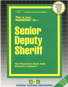 Senior Deputy Sheriff - 9780837316659 by National Learning Corporation, 9780837316659
