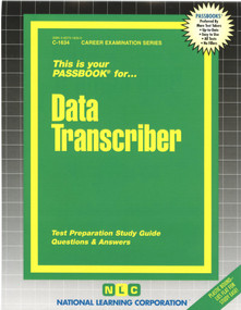 Data Transcriber - 9780837316345 by National Learning Corporation, 9780837316345