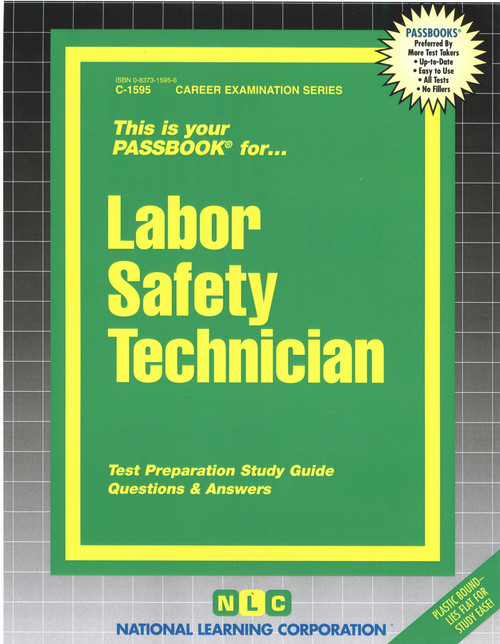 Labor Safety Technician - 9780837315959 by National Learning Corporation, 9780837315959