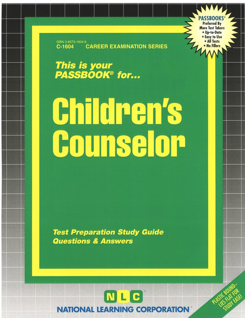 Children's Counselor - 9780837316048 by National Learning Corporation, 9780837316048
