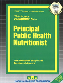 Principal Public Health Nutritionist - 9780837315669 by National Learning Corporation, 9780837315669