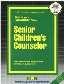 Senior Children's Counselor - 9780837316017 by National Learning Corporation, 9780837316017