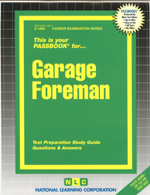 Garage Foreman - 9780837316031 by National Learning Corporation, 9780837316031