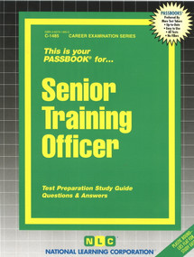 Senior Training Officer - 9780837314853 by National Learning Corporation, 9780837314853