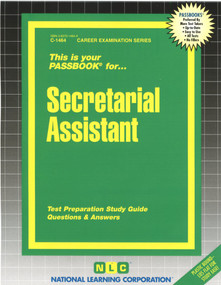 Secretarial Assistant - 9780837314648 by National Learning Corporation, 9780837314648