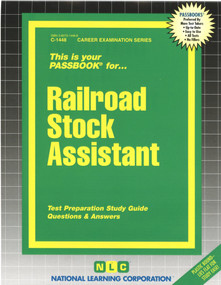 Railroad Stock Assistant - 9780837314488 by National Learning Corporation, 9780837314488