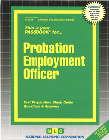 Probation Employment Officer - 9780837314280 by National Learning Corporation, 9780837314280