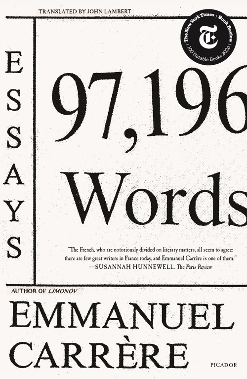 97,196 Words (Essays) - 9781250758095 by Emmanuel Carrère, John Lambert, 9781250758095
