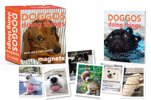 Doggos Doing Things Magnets by Doing Things Media, 9780762472093