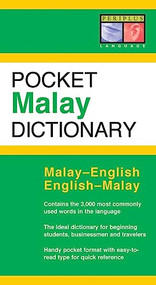Pocket Malay Dictionary (Malay-English English-Malay) by Zuraidah Omar, 9780794600570