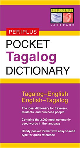 Pocket Tagalog Dictionary (Tagalog-English English-Tagalog) by Renato Perdon, 9780794603458