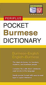 Pocket Burmese Dictionary (Burmese-English English-Burmese) by Stephen Nolan, Ph.D., Nyi Nyi Lwin, 9780794605735