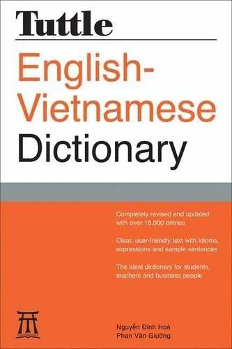 Tuttle English-Vietnamese Dictionary by Nguyen Dinh Hoa, Phan Van Giuong, 9780804846721