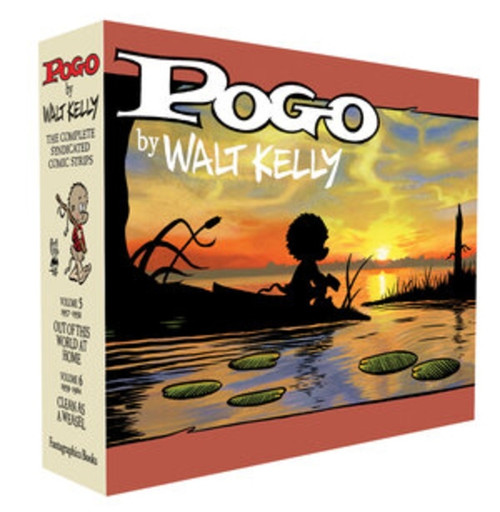 Pogo The Complete Syndicated Comic Strips Box Set: Volume 5 & 6 (Out Of This World At Home and Clean as a Weasel) by Walt Kelly, 9781683962441