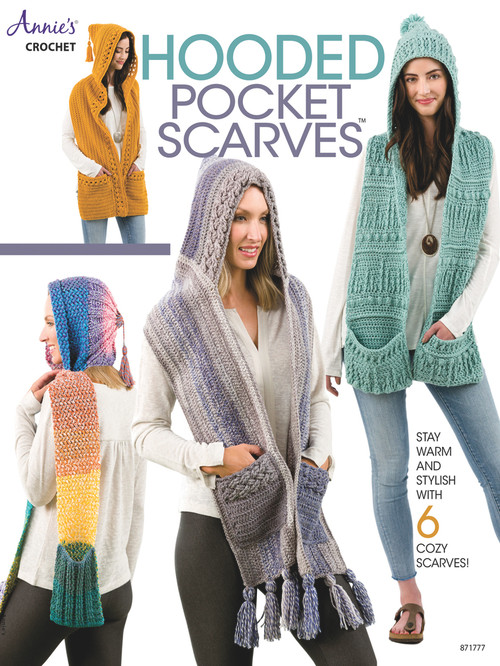 Hooded Pocket Scarves by Annie's, 9781640251168
