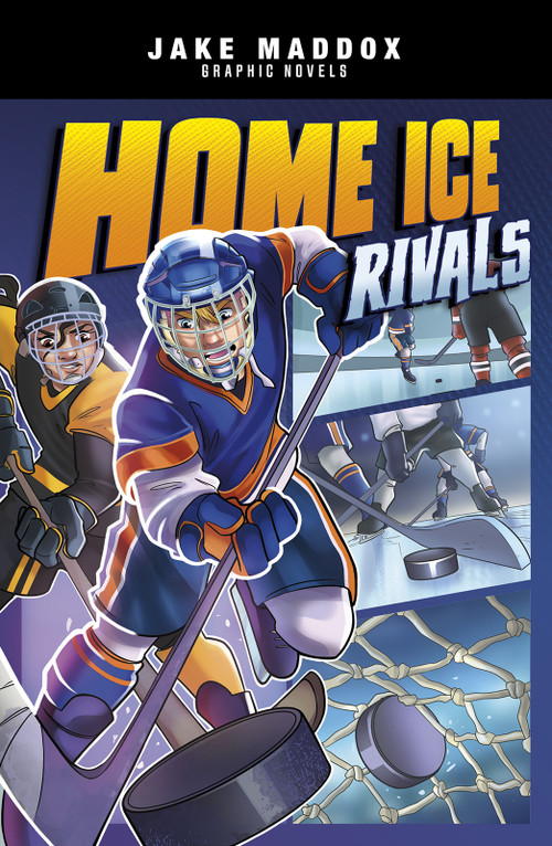 Home Ice Rivals by Jake Maddox, Berenice Muñiz, Roberta Papalia, 9781496597106