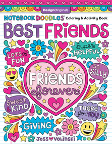 Notebook Doodles Best Friends (Coloring & Activity Book) by Jess Volinski, 9781497204454