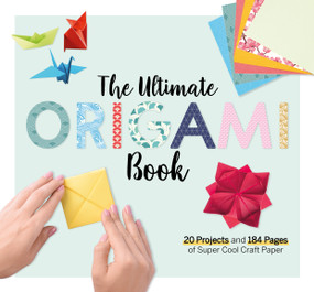 The Ultimate Origami Book (20 Projects and 90+ Pages of Super Cool Craft Paper) by Larousse, 9781497101258