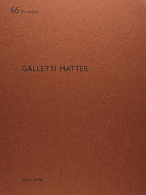 Galletti Matter (De aedibus) by Heinz Wirz, 9783037611326
