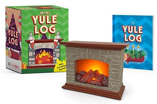 Mini Yule Log (With crackling sound!) (Miniature Edition) by Running Press, 9780762471492
