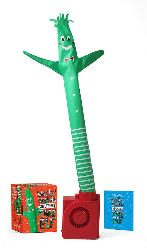 Wacky Waving Inflatable Tube Elf (Miniature Edition) by Sam Stall, Gemma Correll, 9780762497874
