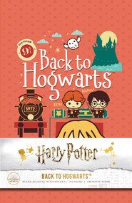 Harry Potter: Back to Hogwarts Hardcover Ruled Journal by Insight Editions, 9781683838913