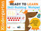 Ready to Learn: Kindergarten Skill-Building Workpad (Letter Practice, Number Practice, Sight Words, Addition, Counting) by Editors of Silver Dolphin Books, 9781645173328
