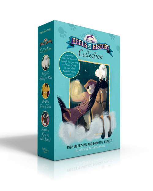At the Heels of History Collection (Boxed Set) (Filigree's Midnight Ride; Bo-Bo's Cave of Gold; Minsha's Night on Ellis Island) by Pam Berkman, Dorothy Hearst, Claire Powell, 9781534479098