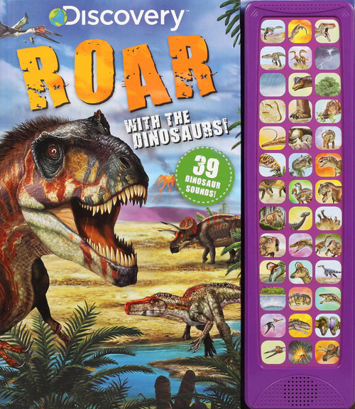 Discovery: Roar with the Dinosaurs! by Courtney Acampora, Franco Tempesta, 9781684128198